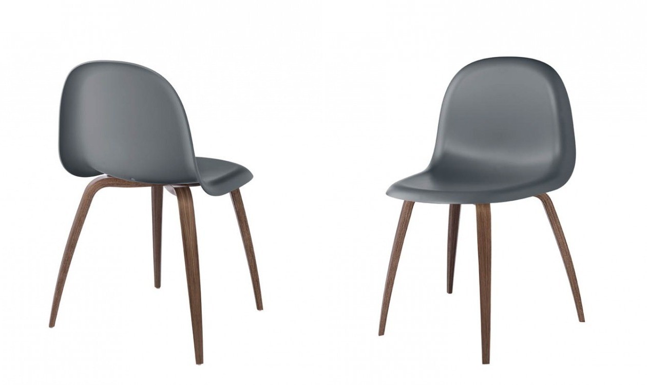 3D Dining Chair HiRek skalamerikansk valnød 3D Dining Chair HiRek skalamerikansk valnød