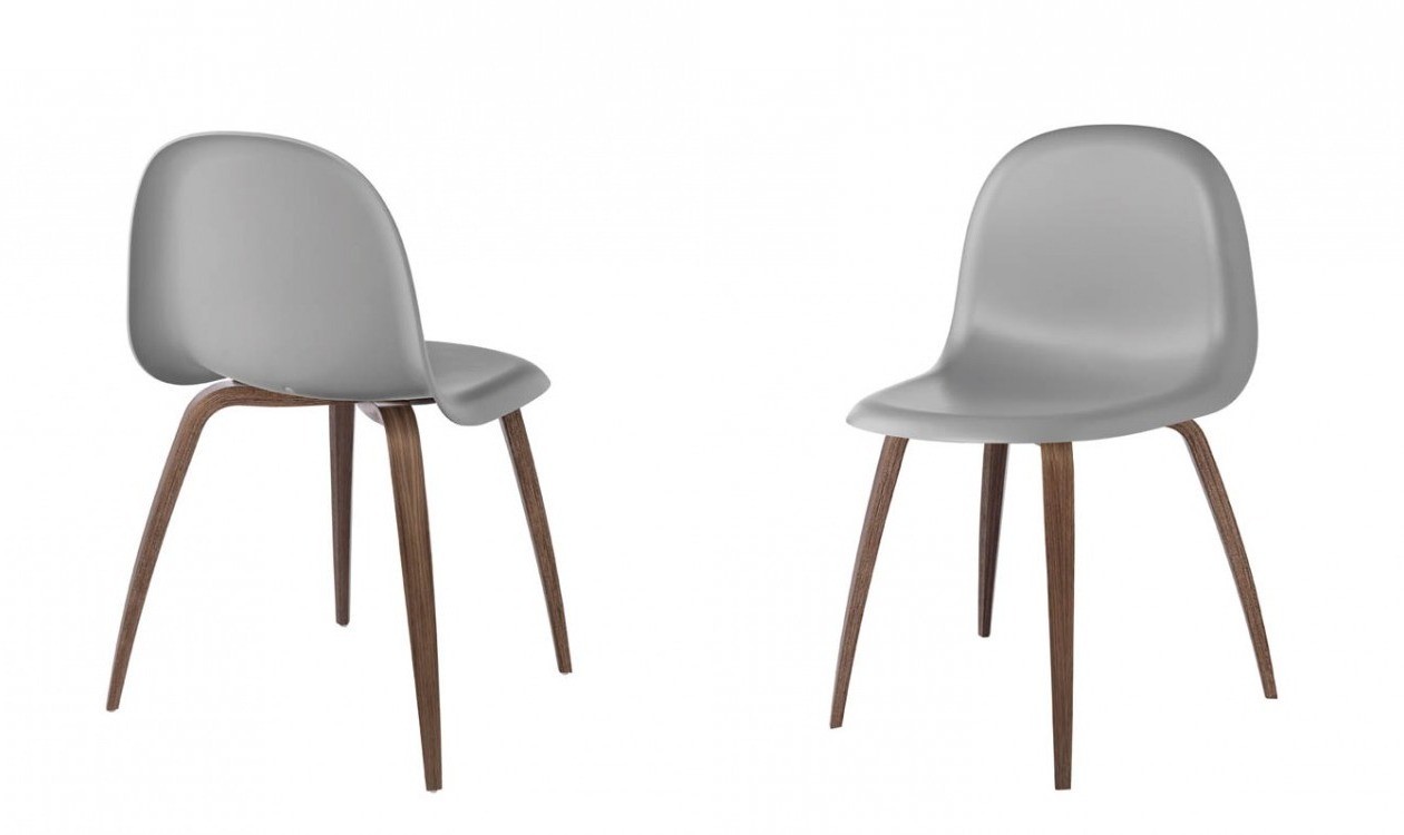 3D Dining Chair HiRek skalamerikansk valnød 3D Dining Chair HiRek skalamerikansk valnød
